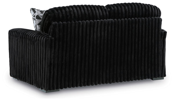 Midnight-Madness - 2 Pc. - Midnight Madness Sofa And Loveseat - Onyx