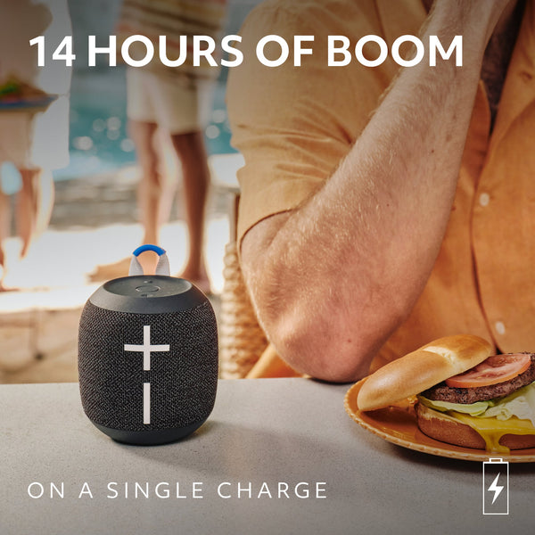 Ultimate Ears - WONDERBOOM 4 Portable Wireless Bluetooth Speaker with Waterproof, Dustproof and Floatable design - Cobalt Blue