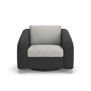 Baymont Cove - Swivel Glider Chair With Cushion - Gray