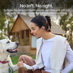 Shokz - OpenDots 2 Open-Ear Clip-On True Wireless Bluetooth Earbuds - Navy Blue