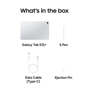 Samsung - Galaxy Tab S12+ - 12.6" 256GB - Wi-Fi 7 - with S-Pen - Silver