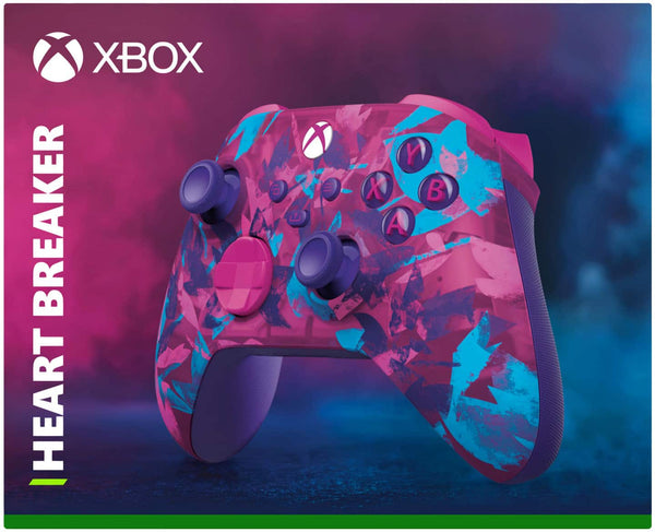 Microsoft - Xbox Wireless Controller for Xbox Series X, Xbox Series S, Xbox One, PCs, and Cloud-Enabled Devices - Heart Breaker Special Edition