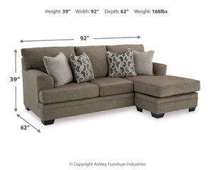 Stonemeade - Sofa Chaise #darkbrown