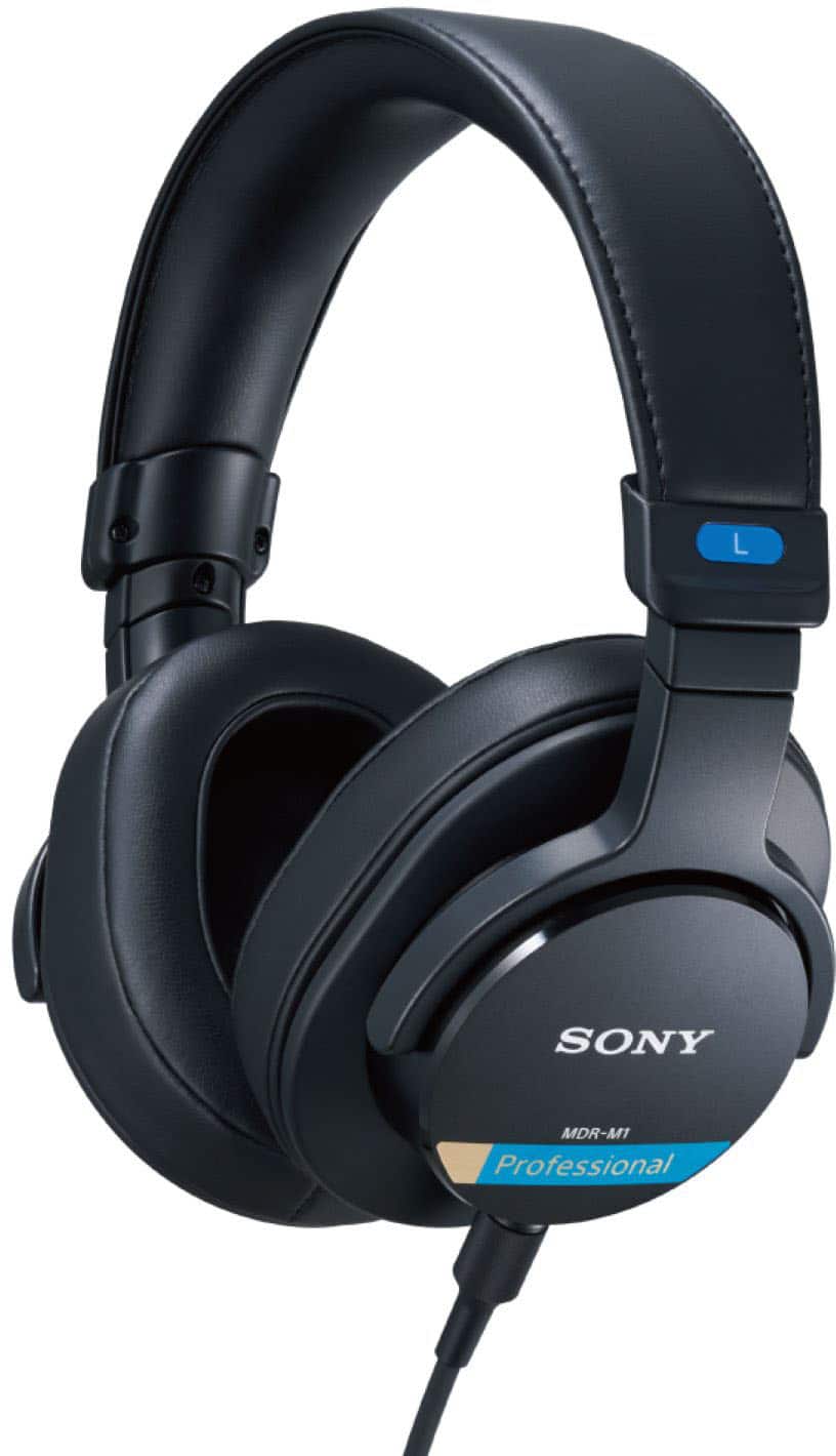 Sony - Professional Reference Closed Monitor Headphones - Black