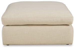 Elyza - Oversized Accent Ottoman - Linen