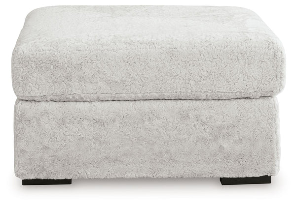 Peluche Mimoso - Otomana Decorativa Extragrande - Ártico