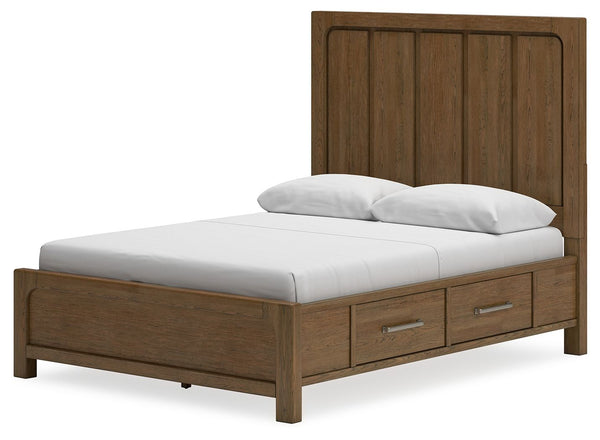 Cabalynn - Panel Bed With Storage #queen