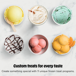 Ninja - CREAMi Deluxe 11-in-1 Ice Cream and Frozen Treat Maker, XL 24oz pints, Sorbet, Gelato, Milkshakes, Frozen Yogurt - Silver