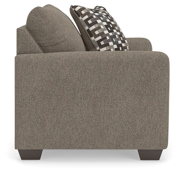 Triston-Peaks - Living Room Set #2pc.chairandahalf,ottoman