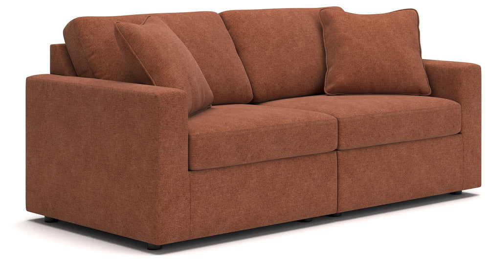 Modmax - 2 Piece Sectional #lightbrown