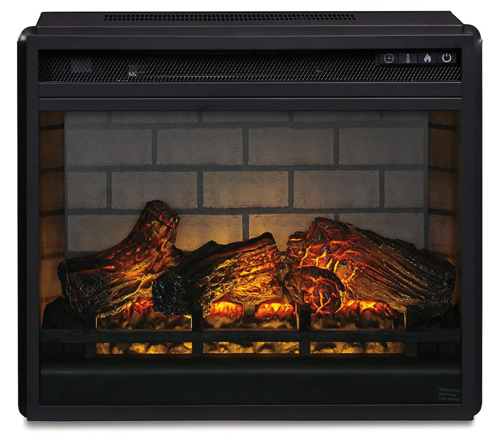 Entertainment Accessories - Fireplace Insert Infrared #24''wx9''dx20''h