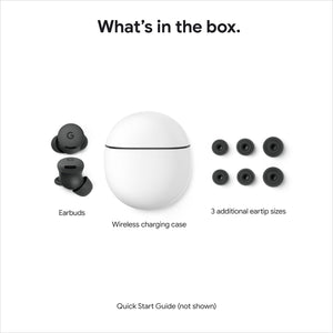 Google - Pixel Buds 2a - Wireless Earbuds with Active Noise Cancellation - Bluetooth Headphones - Iris