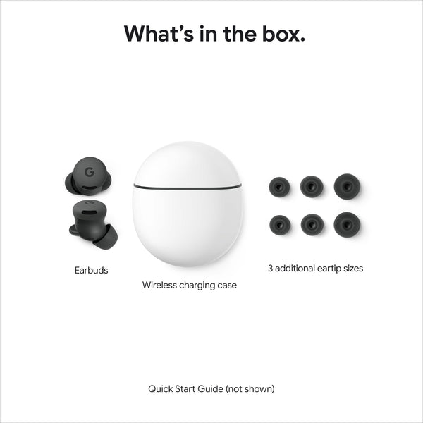 Google - Pixel Buds 2a - Wireless Earbuds with Active Noise Cancellation - Bluetooth Headphones - Iris