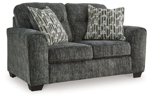 Lonoke - Loveseat - Gunmetal