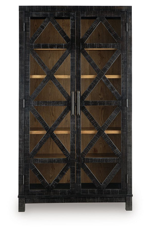 Christop - Gabinete decorativo - Negro / Marrón