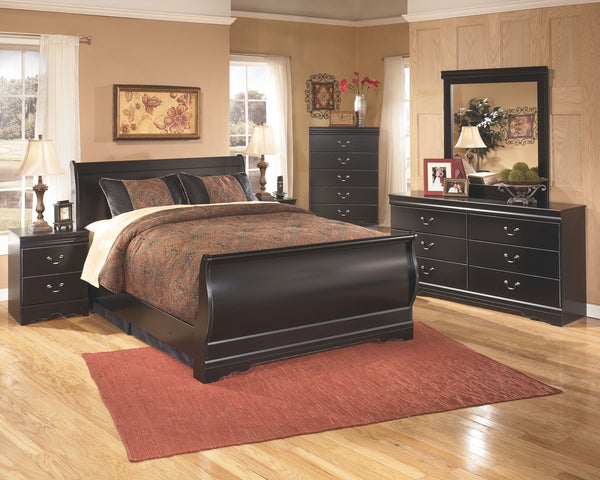 Huey Vineyard - Sleigh Bed #queen