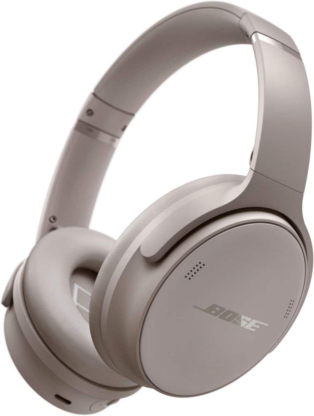 Bose - QuietComfort Wireless Noise Cancelling Over-the-Ear Bluetooth Headphones - Sandstone