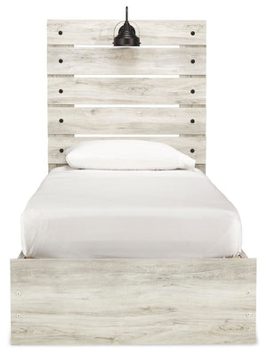 Cambeck - Panel Bed #twin #4drawers