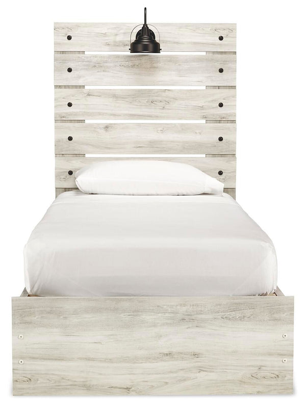 Cambeck - Panel Bed #twin #4drawers