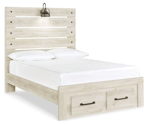 Cambeck - Panel Bed #full #2drawers