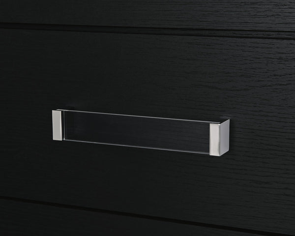 Maeling - Six Drawer Dresser #black
