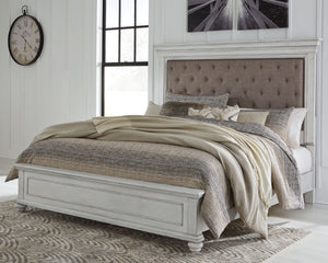 Kanwyn - Upholstered Panel Bed #none