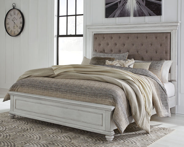 Kanwyn - Upholstered Panel Bed #none
