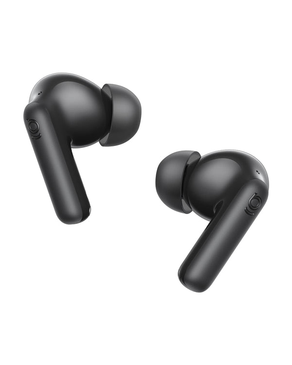 Baseus - Bass EP10 Ultra Noise Cancelling In-Ear Earbuds,-55 dB Adaptive ANC,Dual-Driver LDAC,65-Hour,Bluetooth 6.0 - Black