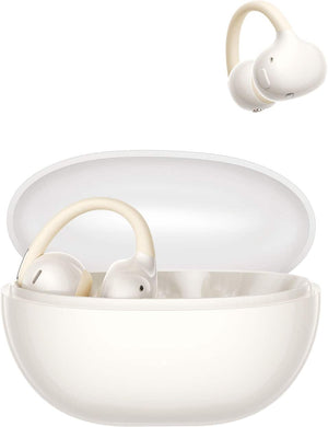 Baseus - Bowie MC2 Air Open-Ear Clip-On Earbuds,4.9 g Fit,40-Hour Playtime,IP67,Bluetooth 6.0 - White