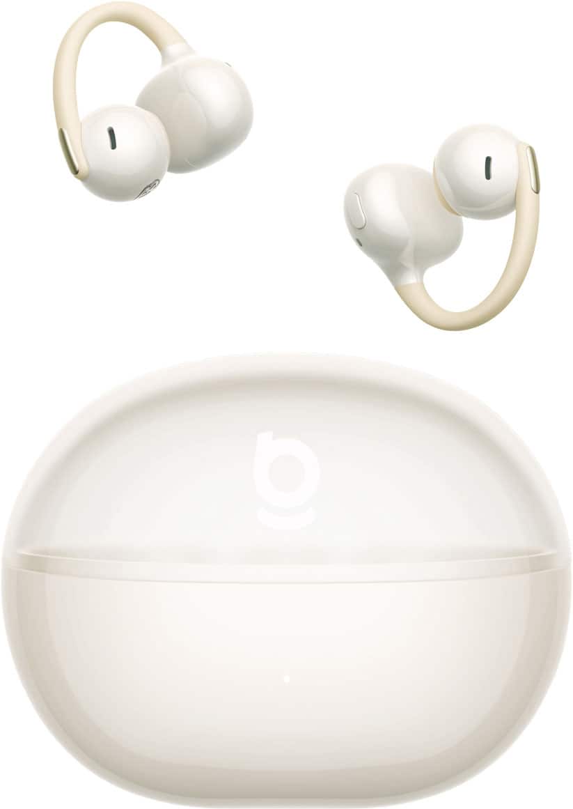 Baseus - Bowie MC2 Air Open-Ear Clip-On Earbuds,4.9 g Fit,40-Hour Playtime,IP67,Bluetooth 6.0 - White