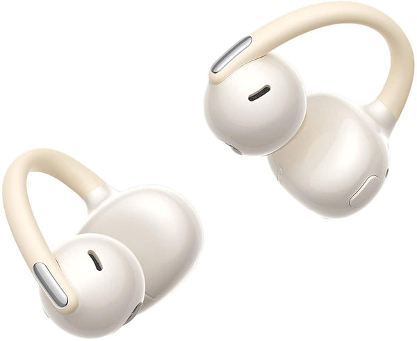 Baseus - Bowie MC2 Air Open-Ear Clip-On Earbuds,4.9 g Fit,40-Hour Playtime,IP67,Bluetooth 6.0 - White