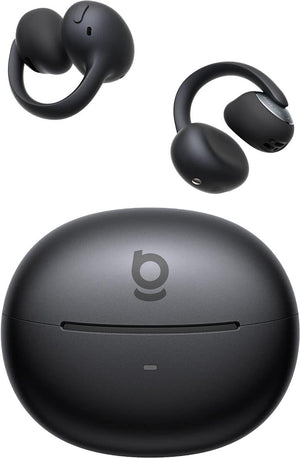Baseus - Bowie MC2 Open-Ear Clip-On Earbuds,LDAC Hi-Res,55-Hour Playtime,IP67,Bluetooth 6.0 - Black