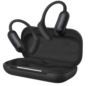 Anker - Soundcore AeroFit 2 Pro Dual-Form Wireless Bluetooth Earbuds with Open-Ear and Active Noise Cancellation Seamless Switch - Black