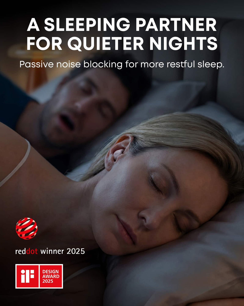 Soundcore - by Anker Sleep A20 Noise Masking True Wireless Earbud Headphones - Slumber Beige