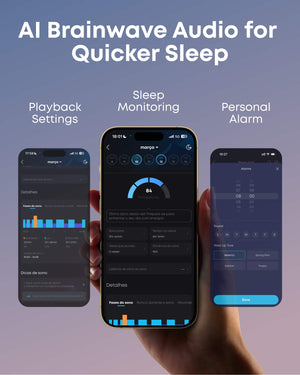 Soundcore - by Anker Sleep A20 Noise Masking True Wireless Earbud Headphones - Slumber Beige