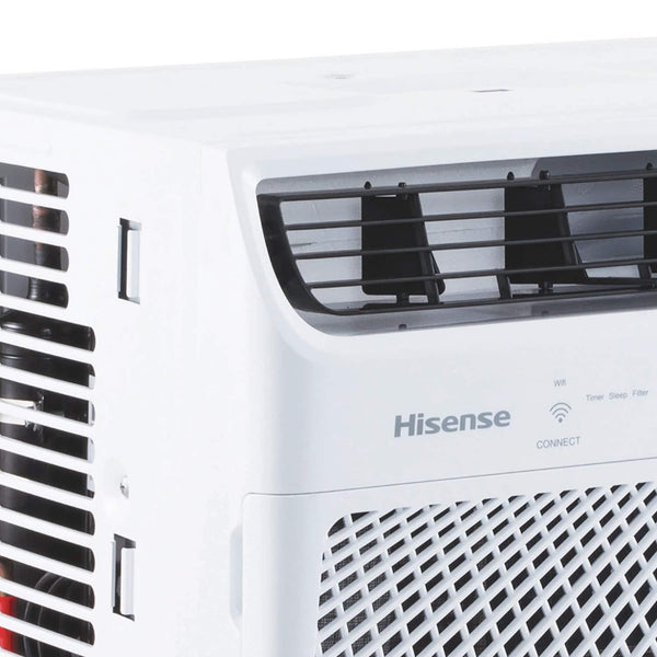 Hisense - 12,000 BTU Window Air Conditioner with ConnectLife App 550 Sq. Ft - White