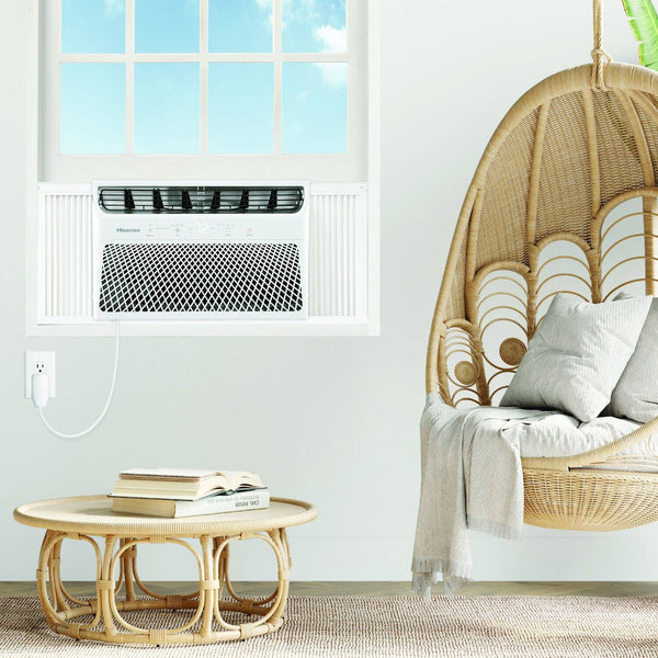 Hisense - 12,000 BTU Window Air Conditioner with ConnectLife App 550 Sq. Ft - White