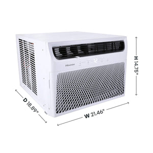 Hisense - 12,000 BTU Window Air Conditioner with ConnectLife App 550 Sq. Ft - White