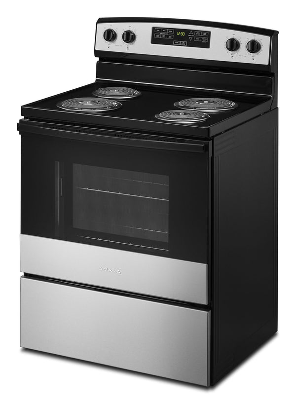 30-inch Amana® Electric Range with Bake Assist Temps
