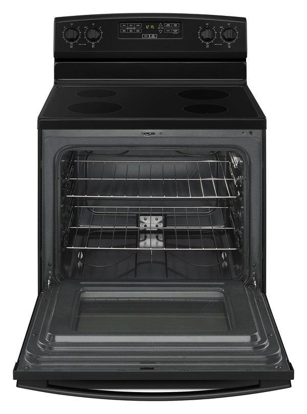 30-inch Amana® Electric Range with Extra-Large Oven Window #black