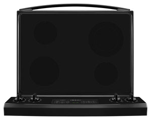 30-inch Amana® Electric Range with Extra-Large Oven Window #black