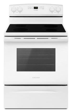 30-inch Amana® Electric Range with Extra-Large Oven Window #white