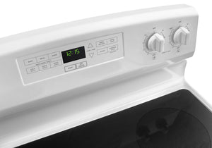 30-inch Amana® Electric Range with Extra-Large Oven Window #white