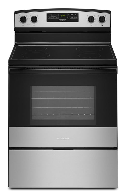 30-inch Amana® Electric Range with Extra-Large Oven Window