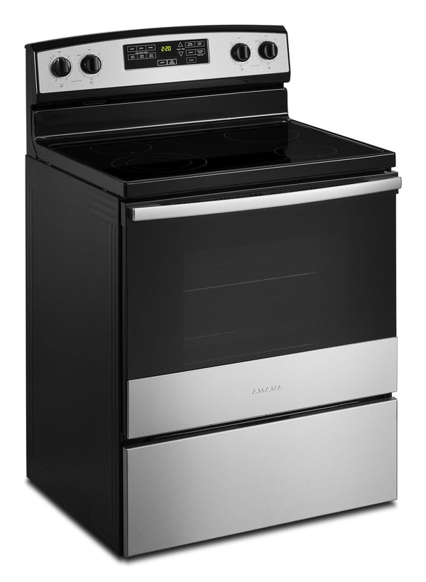 30-inch Amana® Electric Range with Extra-Large Oven Window