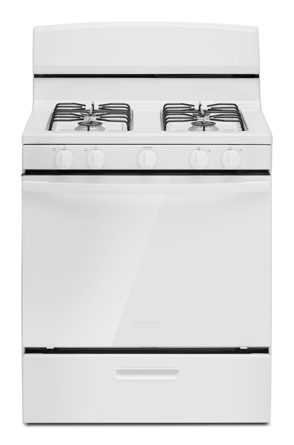 Amana® 30-inch Gas Range with Easy-Clean Glass Door #white