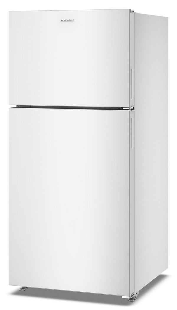 30-Inch Wide Top-Freezer Refrigerator With Dual Crisper Drawers—19 Cu. Ft. #white