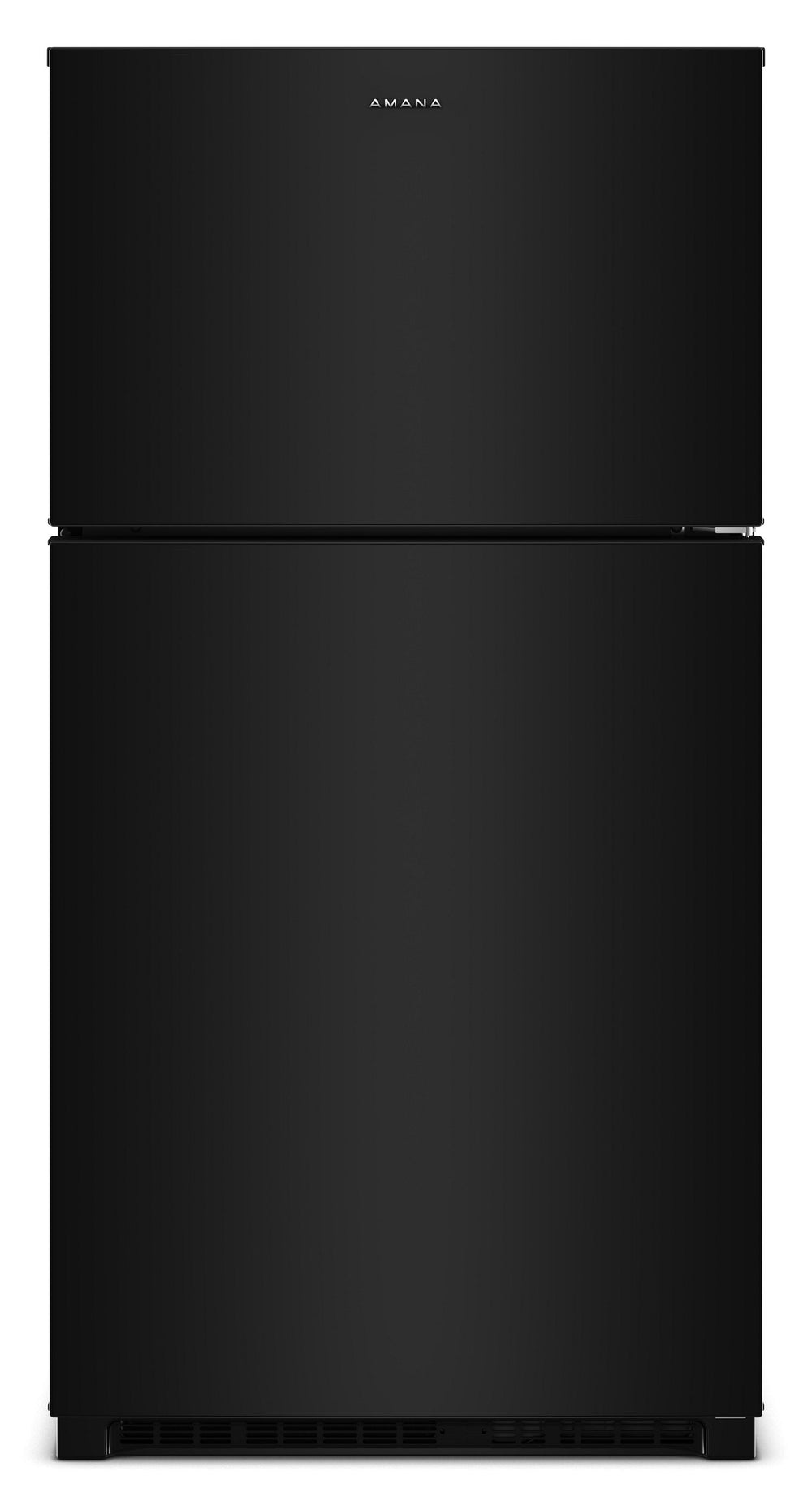 33-Inch Wide Top-Freezer Refrigerator With Dual Crisper Drawers—21 Cu. Ft. #black