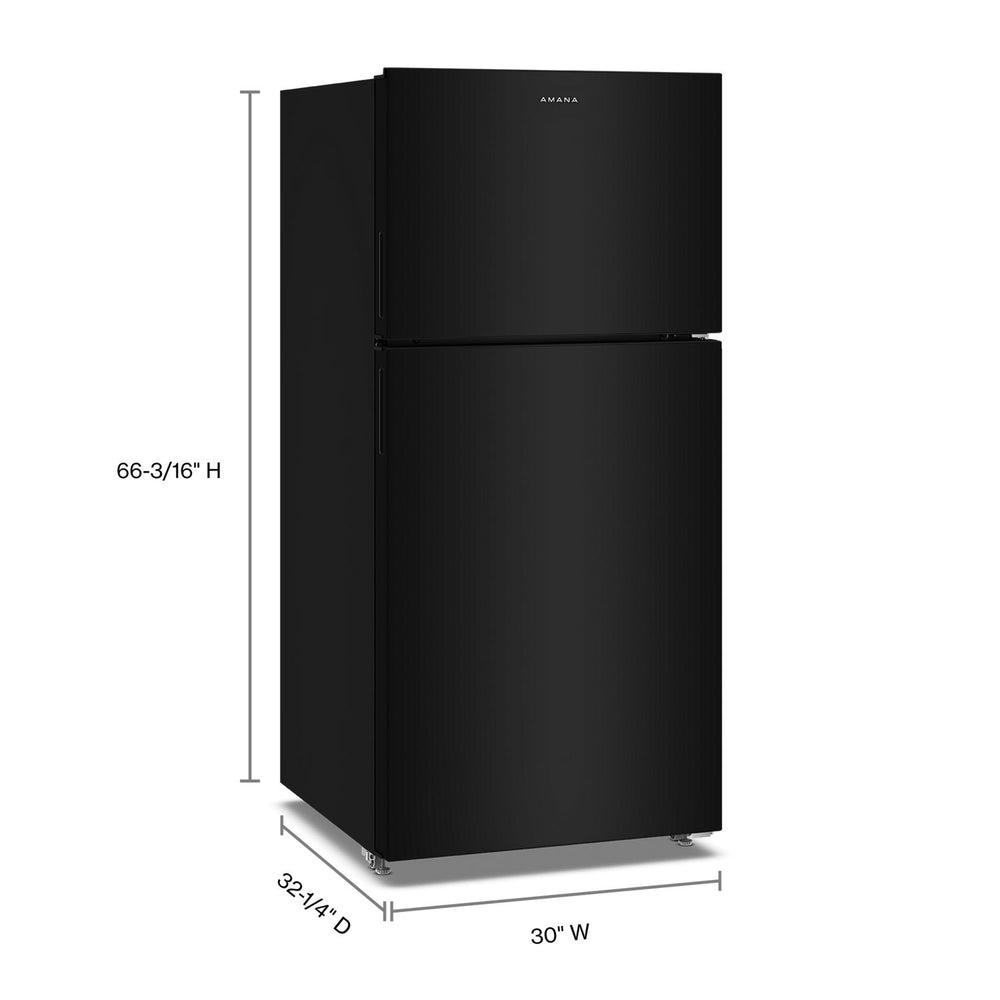 30-Inch Wide Garage Ready Top-Freezer Refrigerator—19 Cu. Ft. #black