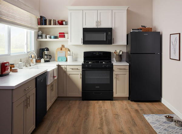 30-Inch Wide Garage Ready Top-Freezer Refrigerator—19 Cu. Ft. #black